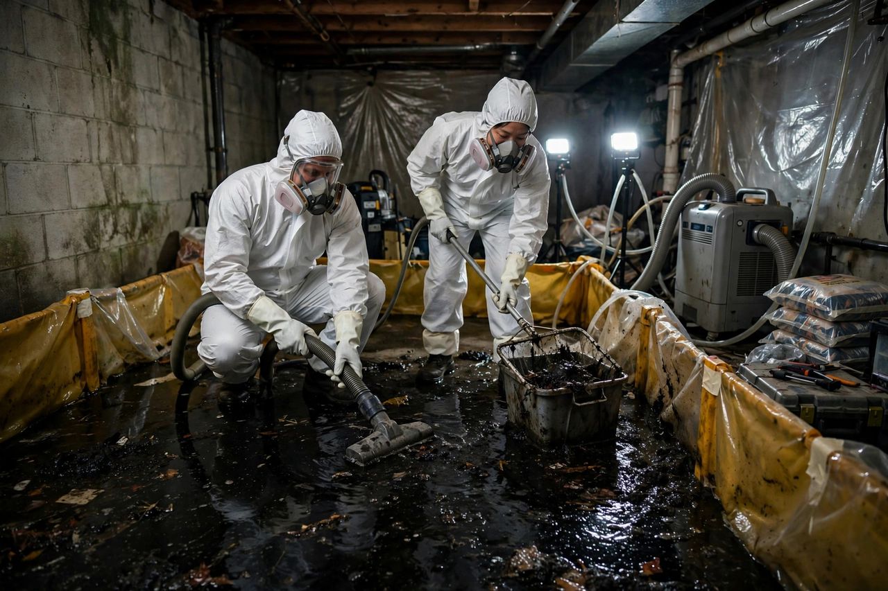 Black Water Cleanup in Schertz, Texas