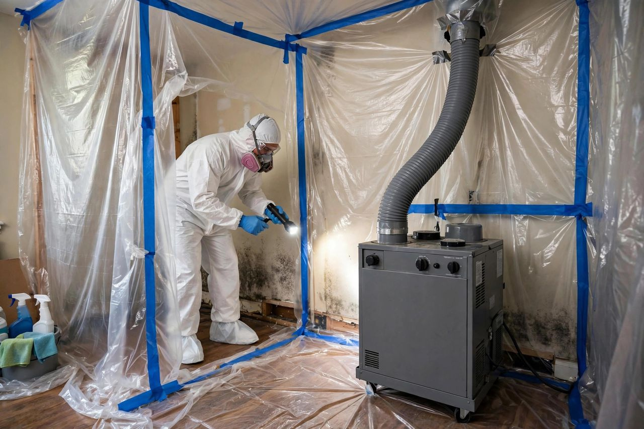 Mold Remediation After Sewage Backup in Schertz, Texas